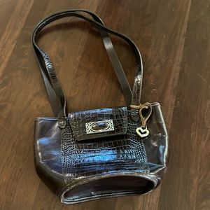 Brighton Brown Leather Purse with Straps